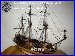 San Felipe Scale 164 939mm 36.9 Wooden Ship Model Kits