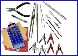 Scale 148 Longboat Model Ship Kit with Required Tools and Assembly Instructions