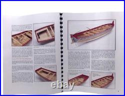 Scale 148 Longboat Model Ship Kit with Required Tools and Assembly Instructions