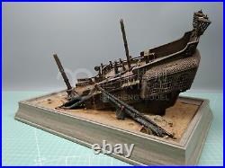 Scale 1/48 Black Pearl Wood Ship Kit Stranding Scene Sunken Pirate Ship 12.59'