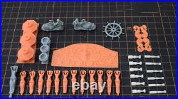 Scale 1/48 Black Pearl Wood Ship Kit Stranding Scene Sunken Pirate Ship 12.59'