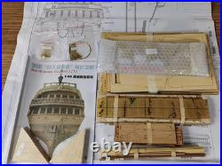 Scale 1/48 USS Bonhomme Richard Luxury Ship model classic Hanging wooden model