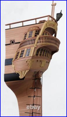 Scale 1/48 USS Bonhomme Richard Luxury Ship model classic Hanging wooden model