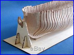Scale 1/48 la salamandre wood ship model kit part 1 B class