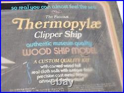 Scientific Models Thermopylae Clipper Ship Wood Model Kit 31L STILL WRAPPED
