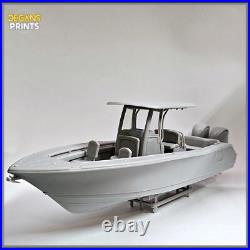 SeaHunt 275 SE Center console Boat model kit 32pc 1/24 scale diorama 3D boat kit