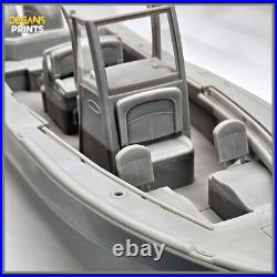 SeaHunt 275 SE Center console Boat model kit 32pc 1/24 scale diorama 3D boat kit