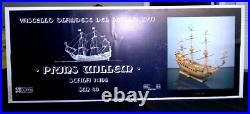 Sealed Corel Milano Prins Willem Wood Model Ship Kit #sm40 Laser Cut