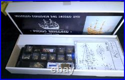 Sealed Corel Milano Prins Willem Wood Model Ship Kit #sm40 Laser Cut