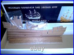 Sealed Corel Milano Prins Willem Wood Model Ship Kit #sm40 Laser Cut