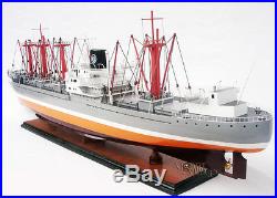 Seine Lloyd Cargo Ship 39 Handmade Wooden Cargo Ship Model NEW