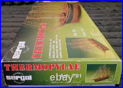 Sergal THERMOPYLAE Wooden Ship Model Kit SEALED NEW IN BOX 1121 Vintage