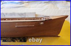 Ship Model Extreme clipper ship Young America 1853 Model shipways Partial assemb