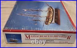 Ship Model Massachusetts Privateer Rattlesnake 1780 Kit 2028 Model Shipways