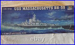 Ship Model USS Massachusetts BB-59 Trumpeter 1350 Sealed