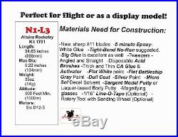 Soviet N1 Model Rocket 1/122 Scale 6 D Engines 10% off list! FREE SHIPPING