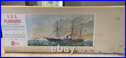 Sterling Models #d3 1/75 CIVIL War Uss Kearsarge Wood Ship Model Kit Rare