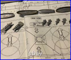 Sterling Models #d3 1/75 CIVIL War Uss Kearsarge Wood Ship Model Kit Rare