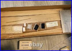 Sterling Models #d3 1/75 CIVIL War Uss Kearsarge Wood Ship Model Kit Rare