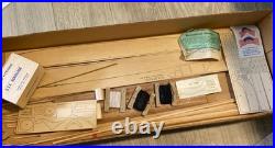 Sterling Models #d3 1/75 CIVIL War Uss Kearsarge Wood Ship Model Kit Rare