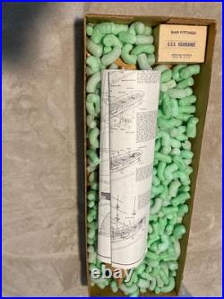 Sterling Models #d3 1/75 CIVIL War Uss Kearsarge Wood Ship Model Kit Rare