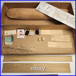 Sterling Models #d3 CIVIL War Uss Kearsarge Wood Ship Model Kit Rare! 32 3/4