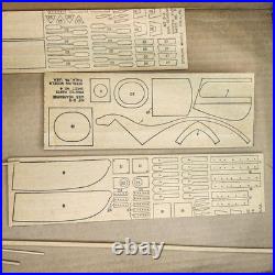 Sterling Models #d3 CIVIL War Uss Kearsarge Wood Ship Model Kit Rare! 32 3/4