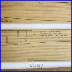 Sterling Models #d3 CIVIL War Uss Kearsarge Wood Ship Model Kit Rare! 32 3/4