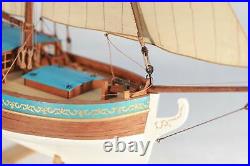 Sweden Yacht Sail Boat Scale 124 21 540 mm Wood Ship Model kit Shi cheng