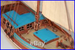 Sweden Yacht Sail Boat Scale 1/24 21'' Wood model ship kit