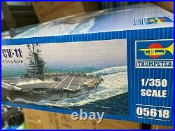 TRUMPETER # 05618 1/350th SCALE USS INTREPID CV-11 MODEL KIT