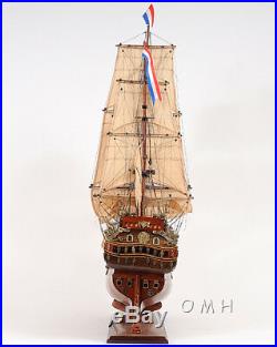 Tall Ship Model Holland Frigate Friesland 37 Wooden Sailboat New
