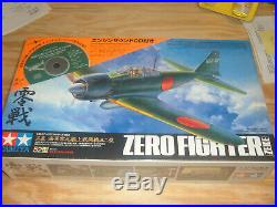 Tamiya 1/32 WWII IJN Mitsubishi Zero Type 21 Fighter Zeke Free Shipping Limited