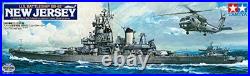Tamiya 1/350 No. 28 US Navy Battleship BB-62 New Jersey Plastic Model 78028