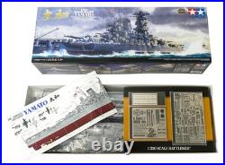 Tamiya 1/350 Ship Series No. 25 Japanese Navy Battleship Yamato Plastic Model 780