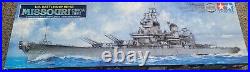 Tamiya 1/350 US Battleship BB-63 Missouri 1991 Plastic Model Kit 78029