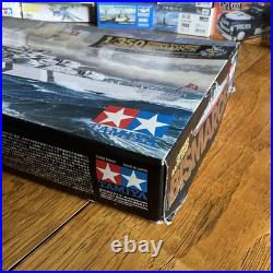 Tamiya 78013 1/350 German Battleship Bismarck Plastic Model Ship Kit COMPLETE