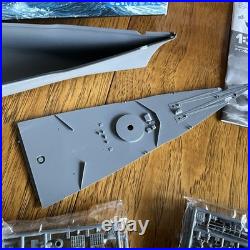 Tamiya 78013 1/350 German Battleship Bismarck Plastic Model Ship Kit COMPLETE