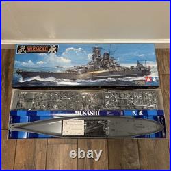 Tamiya 78031 Japanese Battleship Musashi 1/350 Scale Plastic Model Kit Open Box Tamiya 78031 Japanese Battleship Musashi 1/350 Scale Plastic Model Kit Open Box