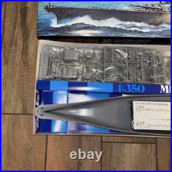 Tamiya 78031 Japanese Battleship Musashi 1/350 Scale Plastic Model Kit Open Box