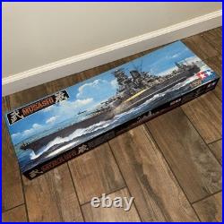 Tamiya 78031 Japanese Battleship Musashi 1/350 Scale Plastic Model Kit Open Box