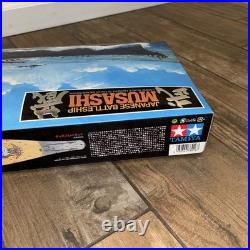 Tamiya 78031 Japanese Battleship Musashi 1/350 Scale Plastic Model Kit Open Box