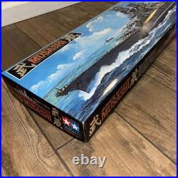 Tamiya 78031 Japanese Battleship Musashi 1/350 Scale Plastic Model Kit Open Box