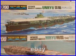 Tamiya Shokaku Unryu, Hiryu, Japanese carriers Water Line Series 1/700 Models Tamiya Shokaku Unryu, Hiryu, Japanese carriers Water Line Series 1/700 Models