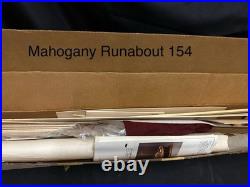 The Laughing Whale Mahogany Runabout Kit VINTAGE NIB