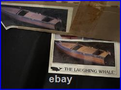 The Laughing Whale Mahogany Runabout Kit VINTAGE NIB