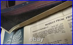 The Laughing Whale Mahogany Runabout Kit VINTAGE NIB