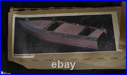 The Laughing Whale Mahogany Runabout Kit VINTAGE NIB