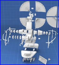 The Time Machine Classic Time Machine 1/8 Custom 3d Model Kit Over 11