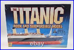 The Titanic Book and Submersible Model Set Susan Hughes Steve Santini NEW Sealed